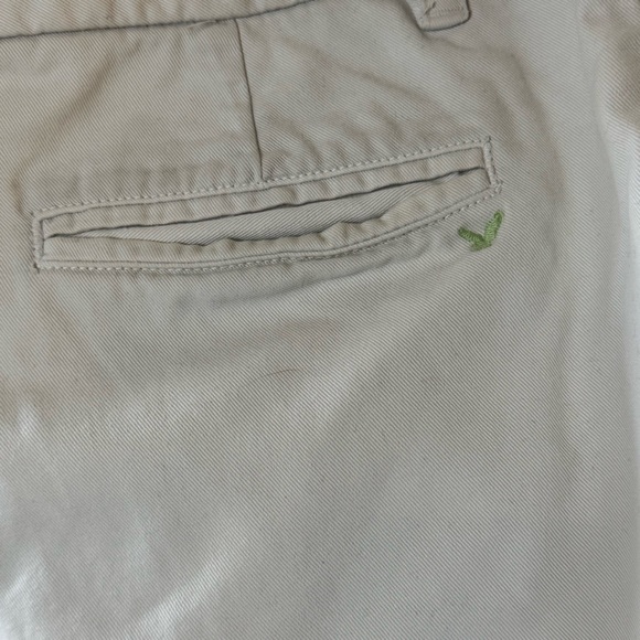 Vintage Americana Eagle Womens Bermuda Shorts Cream Size‎ 8 Zip - Picture 4 of 9